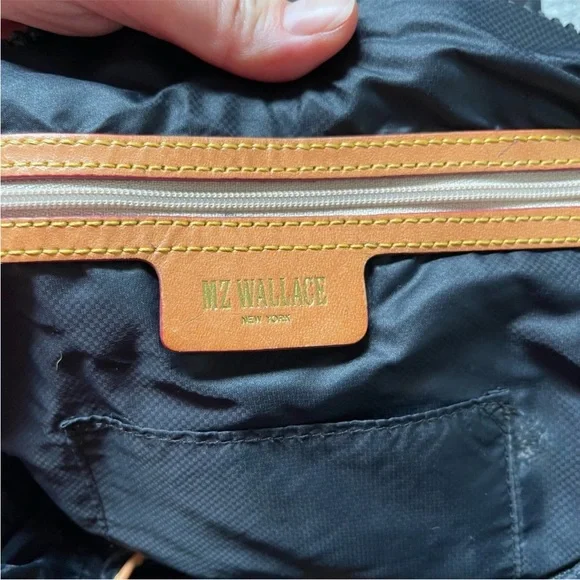 MZ Wallace Women's Black Quilted Medium Sutton Tote Bag, No Crossbody Strap - Picture 8 of 10